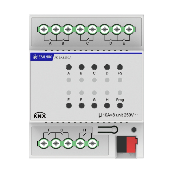 AK-SA.8.10.1A；AK-SA.28.10.1A  8/28路开关模块(10A)